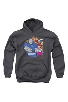 Dc - Apokolips Represent - Youth Hooded Sweatshirt - Large