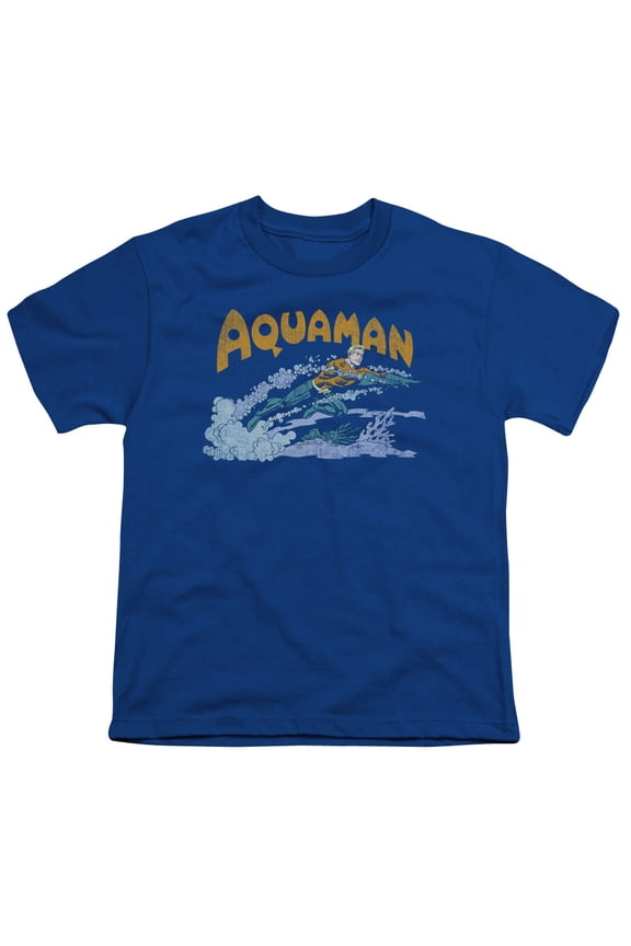 Dc - Aqua Swim - Youth Short Sleeve Shirt - Large