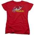 thumbnail image 1 of Dc-Aqualad - Short Sleeve Womens Tee - Red- Small, 1 of 1