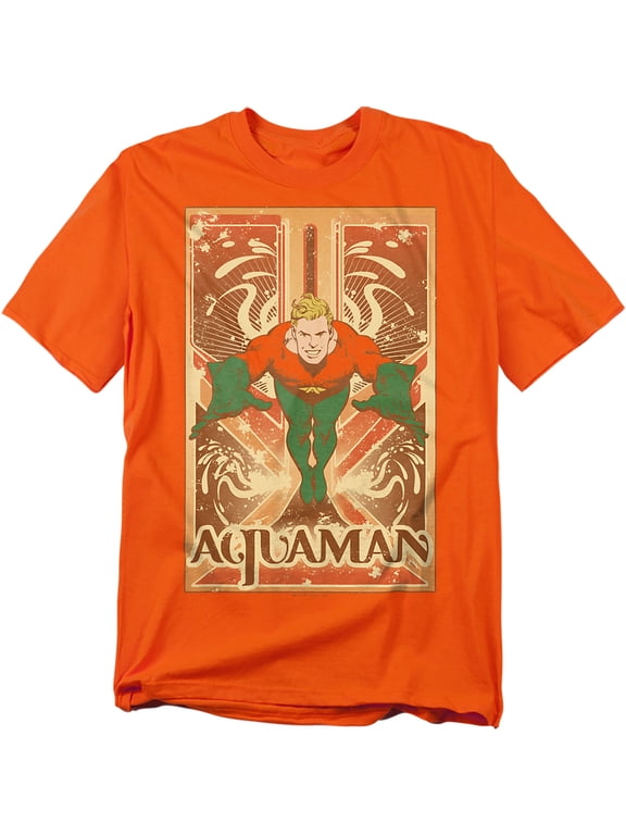 DC Comics Aquaman T-Shirt Aquaman Unisex Graphic Tee For Men & Women