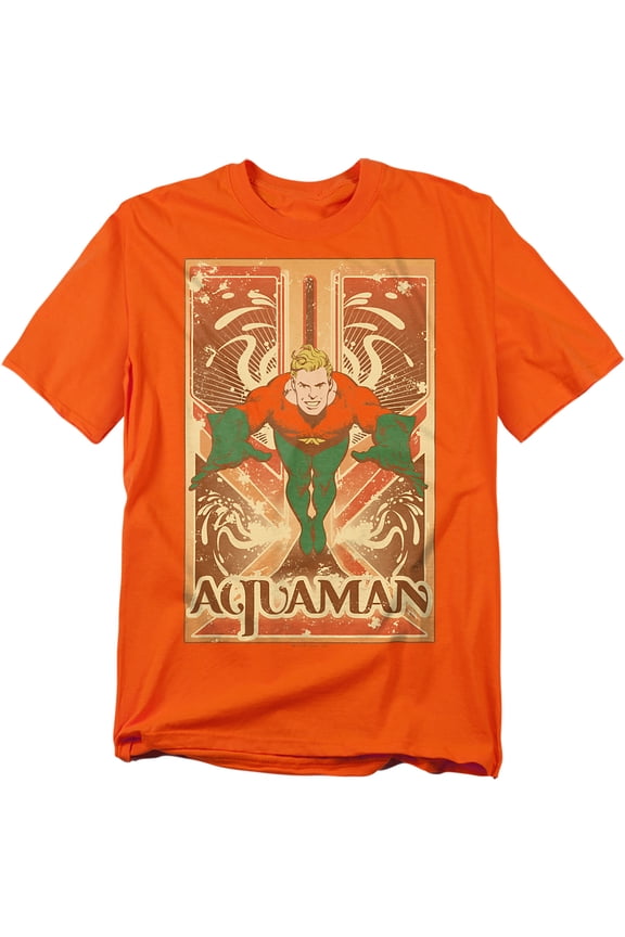 DC Comics Aquaman T-Shirt Aquaman Unisex Graphic Tee For Men & Women
