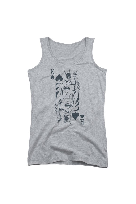 Dc - Bat Card - Juniors Tank Top - Small