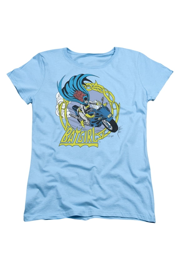 Dc - Batgirl Motorcycle - Women's Short Sleeve Shirt - Medium