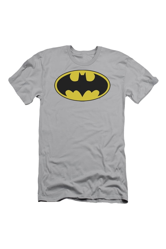 Dc - Batman Logo - Slim Fit Short Sleeve Shirt - X-Large
