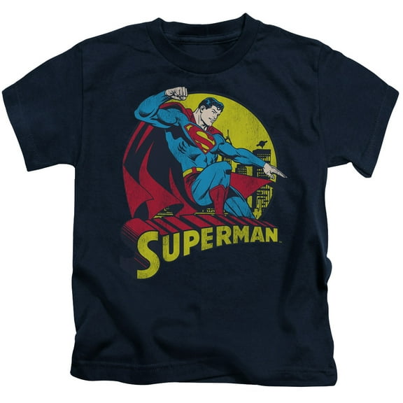 Dc - Big Blue - Juvenile Short Sleeve Shirt - 4