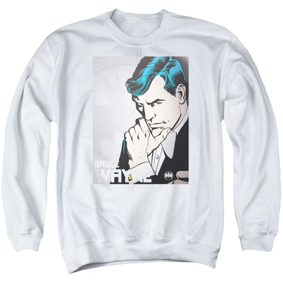 Dc - Bruce Wayne - Crewneck Sweatshirt - Large