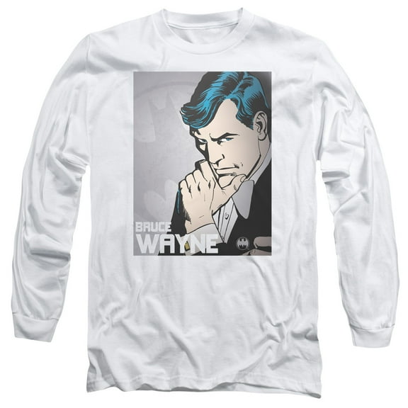 Dc - Bruce Wayne - Long Sleeve Shirt - Large