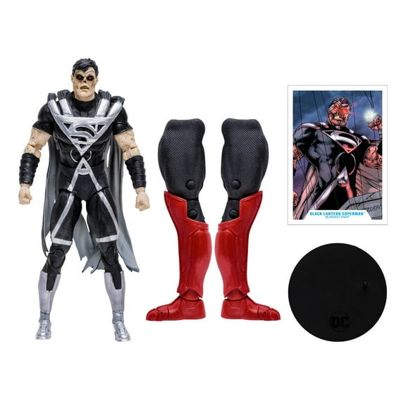 Dc Build-A 7" Blackest Night Superman
