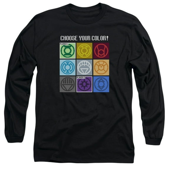 Dc - Choose Your Color - Long Sleeve Shirt - Large