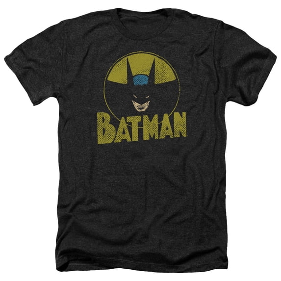 Dc - Circle Bat - Heather Short Sleeve Shirt - Large