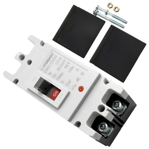 Dc Circuit Breaker 2P Dc Circuit Breaker Mccb Solar Battery Pv