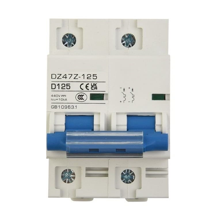 2P DC 440V Circuit Breaker MCB C Curve - Reliable TOMZN
