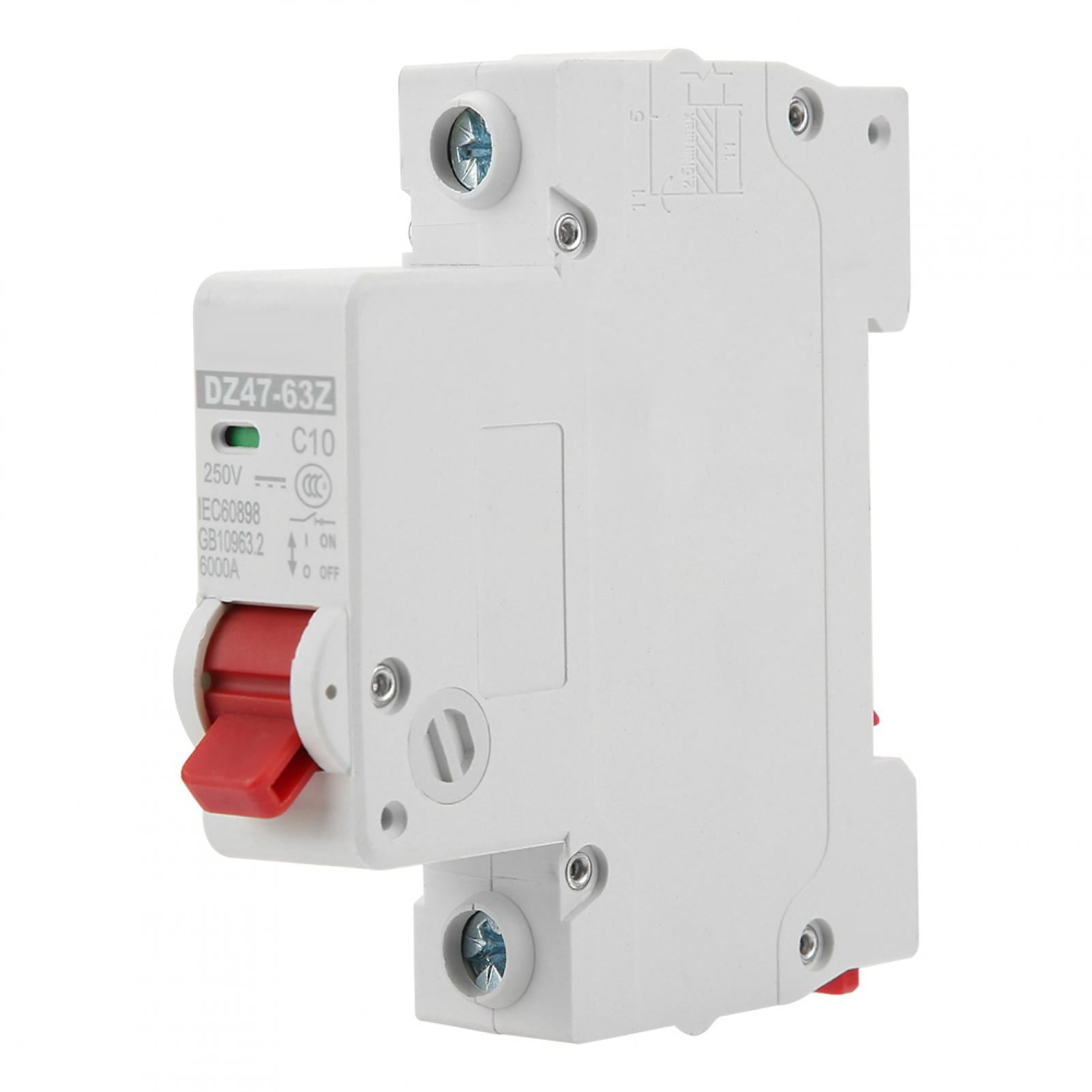 Interruttore Automatico In Miniatura DC 2P Per Sistema Solare Fotovoltaico Isolatore Montaggio Su Guida Din 1000 V 40 A Dz47 63z C40 96921284