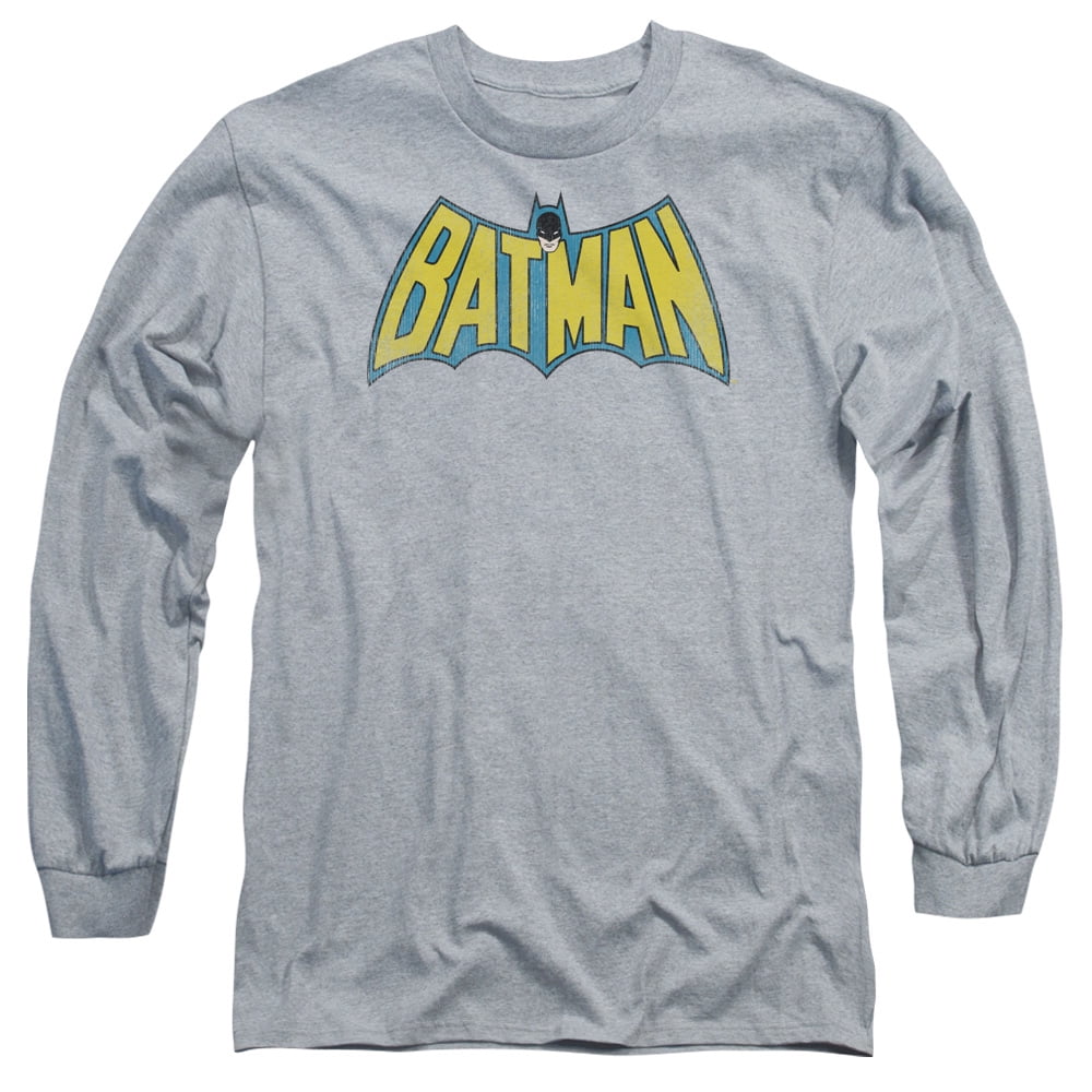 Dc - Classic Batman Logo - Long Sleeve Shirt - Large - Walmart.com, image size:1000x1000