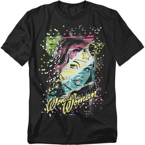 DC Comics T-Shirt Color Block Unisex Graphic Tee For Men & Women