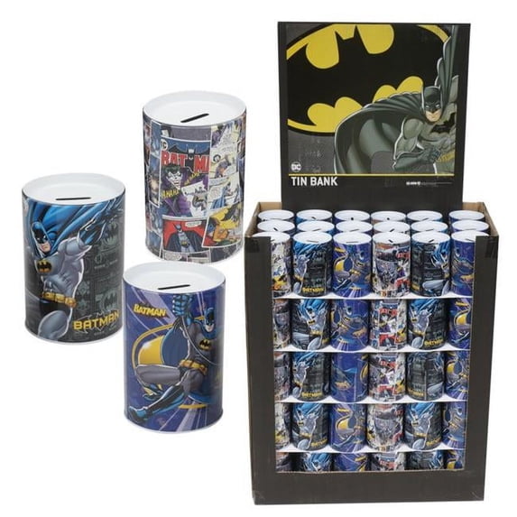 Dc Comic 2335186 Batman Saving Bank, Case of 90