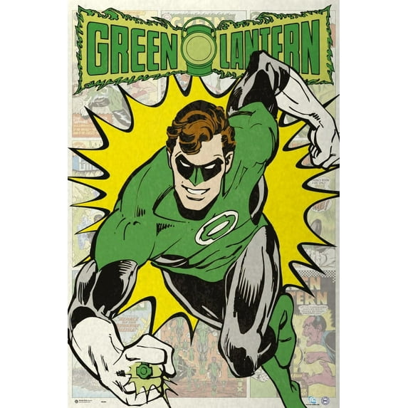 Dc Comic Green Lantern Dcorg Laminated Poster (24 x 36)