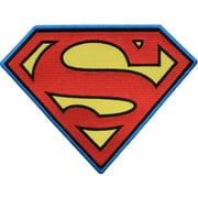 Dc Comics Super Hero Patches Iron-On Applique Patch, Superman Insignia, 4" X 4" X 4"