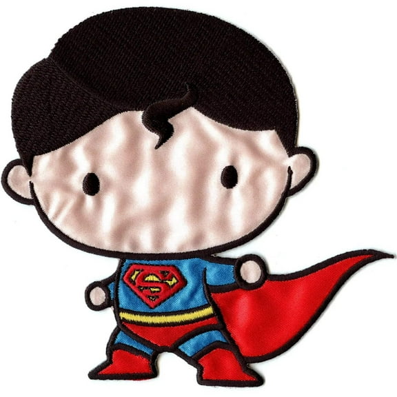 Dc Comics Superman Emoji Iron on Applique Patch
