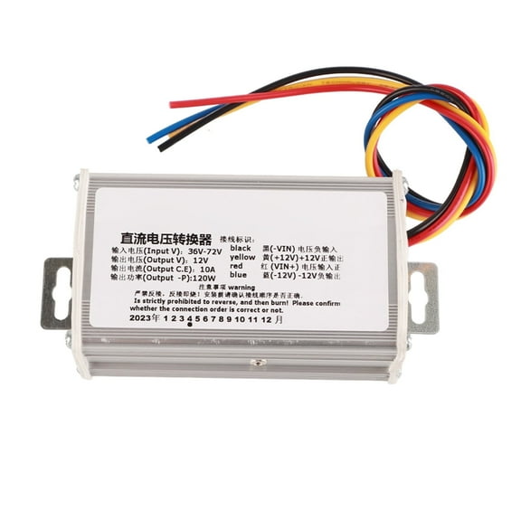 Dc Converter,Dc-Dc Converter Module, Step-Down Power Supply Module 36v-72v To 12v 10a 120w,For Automotive, Solar, And Industrial Applications