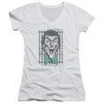 thumbnail image 1 of Dc-Criminal - Junior Tee V-Neck - White- Small, 1 of 1