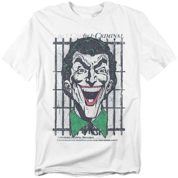 DC Comics T-Shirt Criminal Unisex Graphic Tee For Men & Women