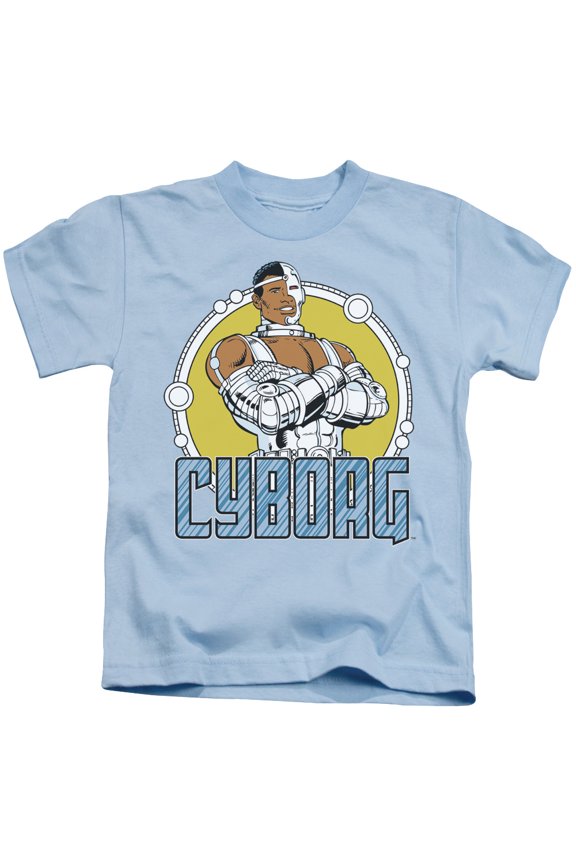 Dc - Cyborg - Juvenile Short Sleeve Shirt - 7