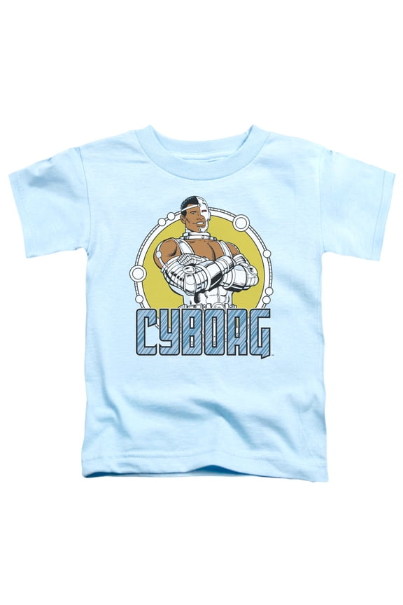 Dc - Cyborg - Toddler Short Sleeve Shirt - 3T