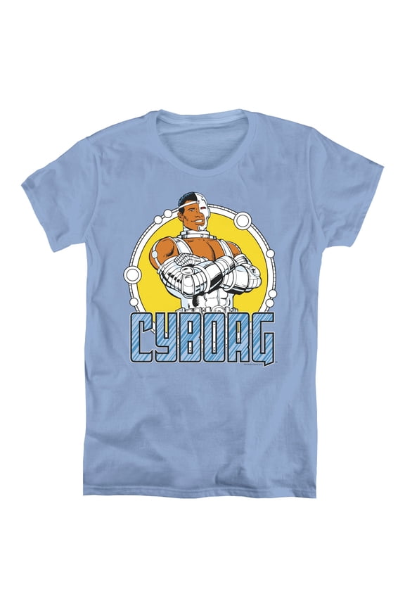 Dc - Cyborg - Women's Short Sleeve Shirt - Small