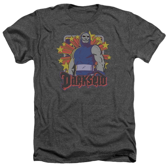 Dc - Darkseid Stars - Heather Short Sleeve Shirt - Large