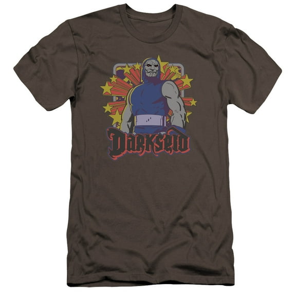 Dc - Darkseid Stars - Premium Slim Fit Short Sleeve Shirt - XX-Large
