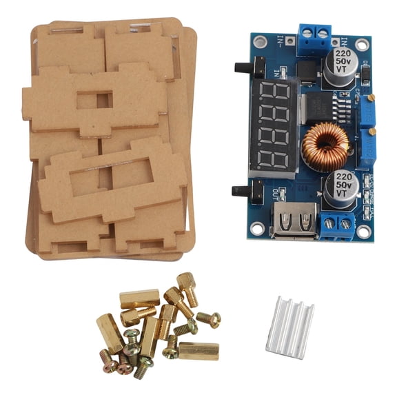 Dc-Dc Step Down Converter 5-36V To 1.25-32V 5A Voltage Regulator With Case