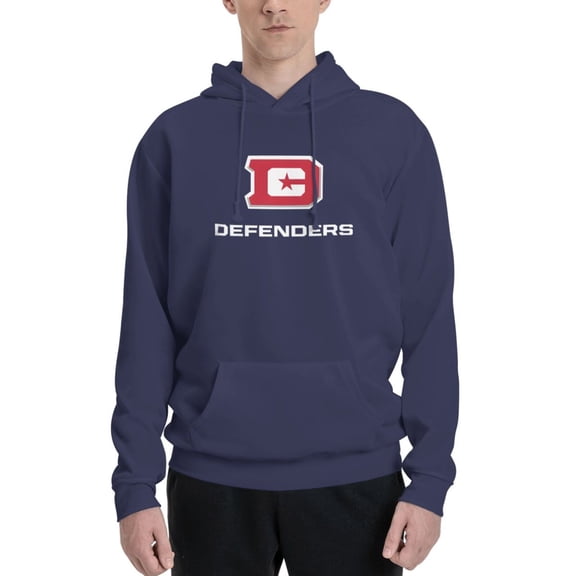 Dc Defenders Hoodie Fleece Casual Pullover Sweatshirt