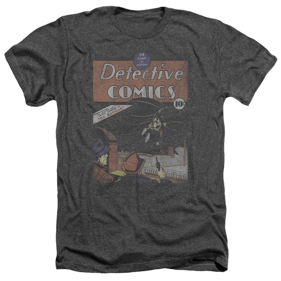 Dc - Detective #27 Distressed - Heather Short Sleeve Shirt - XXX-Large