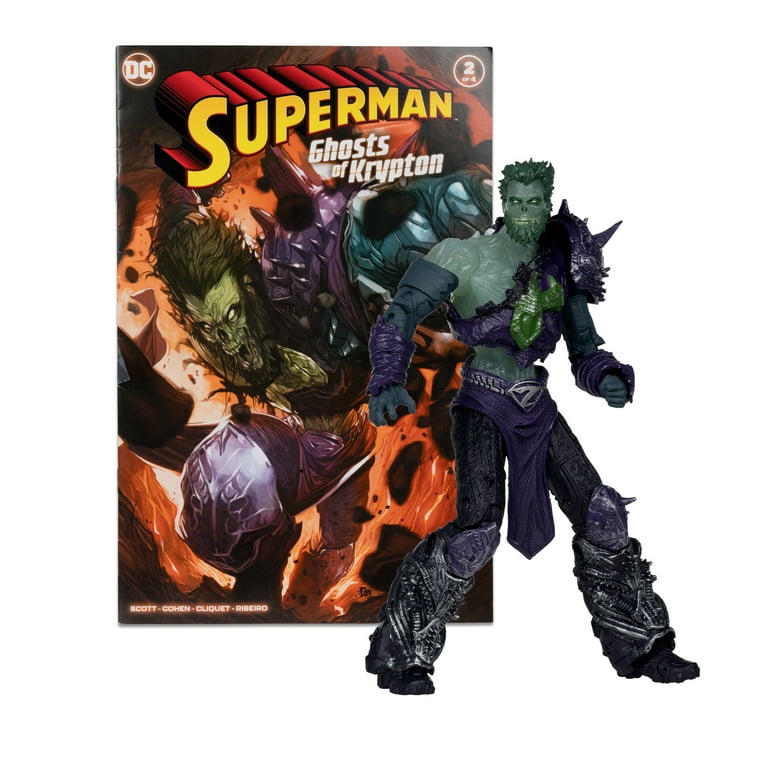 Dc Direct Page Punchers, Ghost of Zod 7in Action Figure with