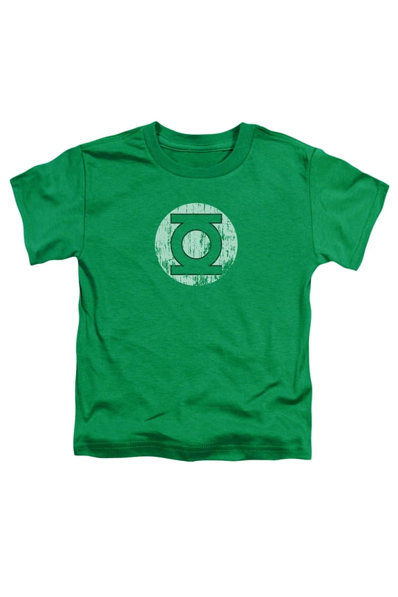 Dc - Distressed Lantern Logo - Toddler Short Sleeve Shirt - 3T