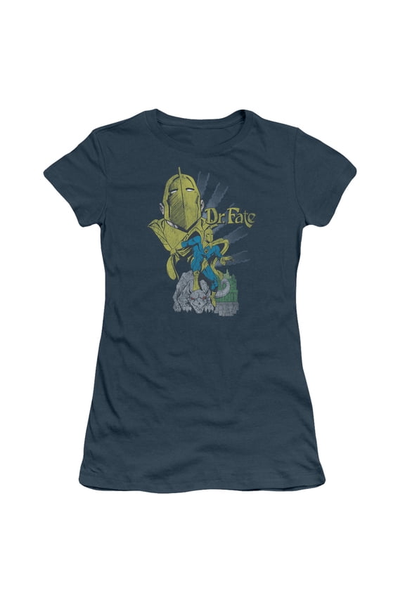 Dc - Dr Fate - Juniors Teen Girls Cap Sleeve Shirt - Small
