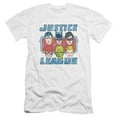 thumbnail image 1 of Dc - Faces Of Justice - Premium Slim Fit Short Sleeve Shirt - Large, 1 of 2