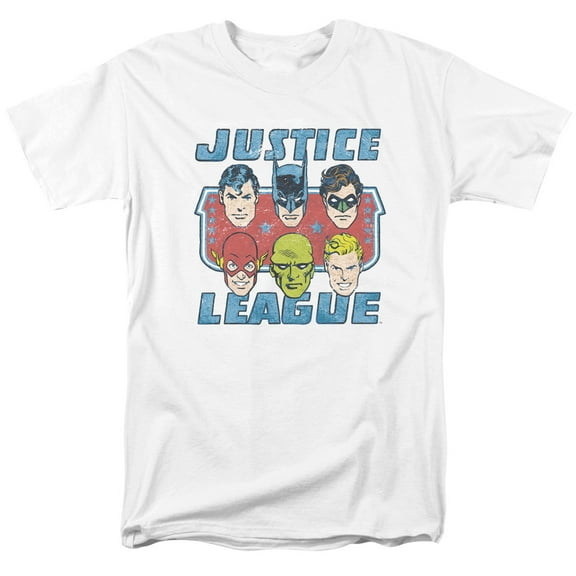 Dc - Faces Of Justice - Short Sleeve Shirt - XXX-Large