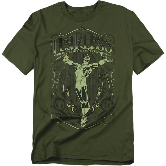 DC Comics T-Shirt Fearless Unisex Graphic Tee For Men & Women