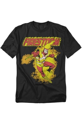 DC Comics Firestorm T-Shirt Unisex Graphic Tee For Men & Women