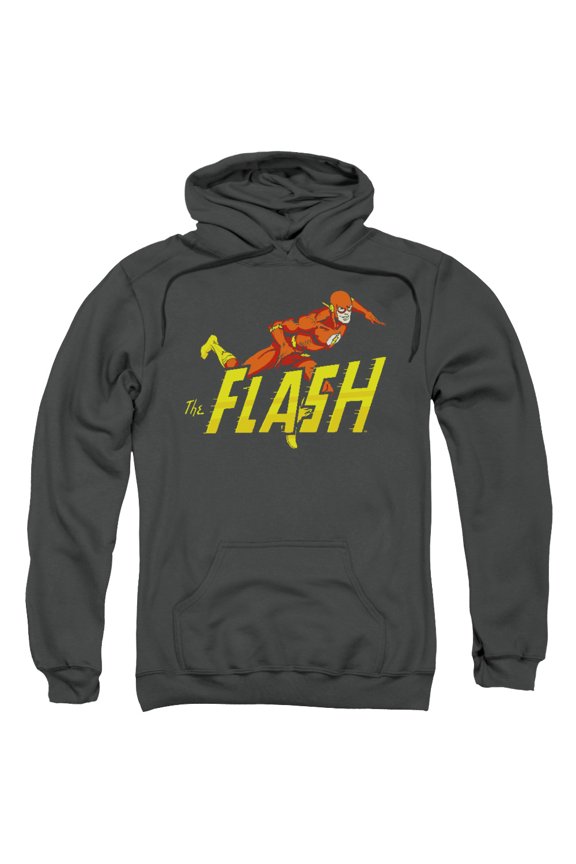 Dc Flash - 8 Bit Flash - Pull-Over Hoodie - Large