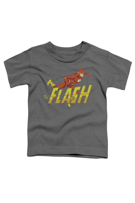 Dc Flash - 8 Bit Flash - Toddler Short Sleeve Shirt - 3T