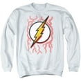 thumbnail image 1 of Dc Flash - Airbrush Bolt - Crewneck Sweatshirt - Large, 1 of 2