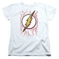 thumbnail image 1 of Dc Flash - Airbrush Bolt - Women's Short Sleeve Shirt - X-Large, 1 of 2