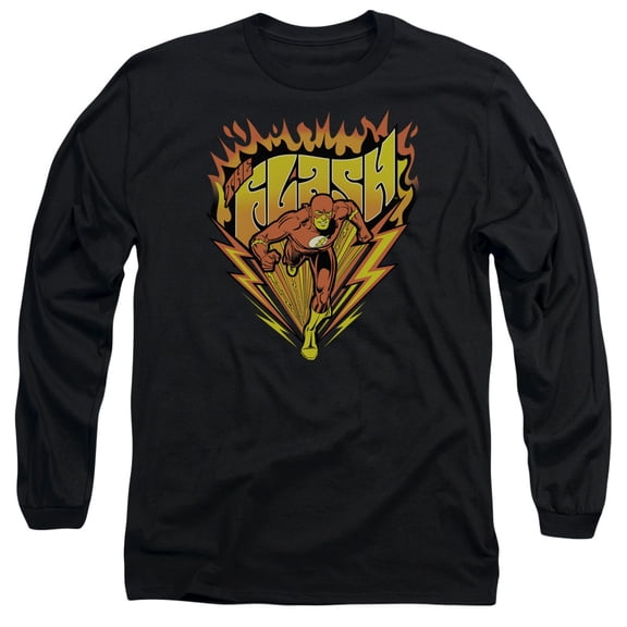Dc Flash - Blazing Speed - Long Sleeve Shirt - Medium
