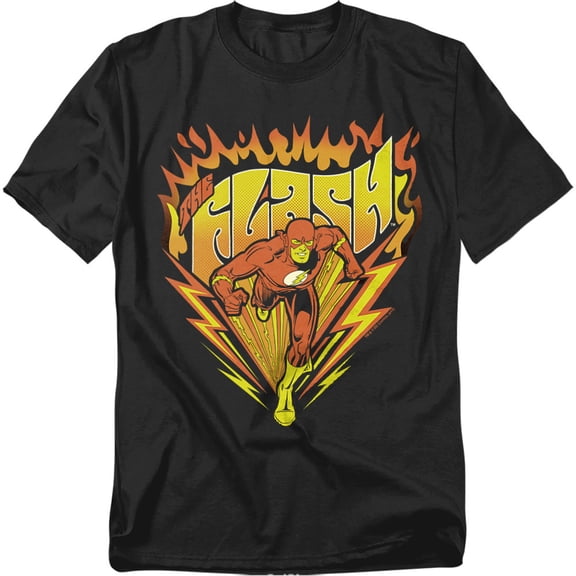 DC Comics Flash T-Shirt Blazing Speed Unisex Graphic Tee For Men & Women