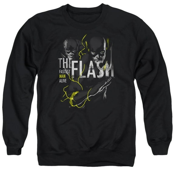 Dc Flash - Bold Flash - Crewneck Sweatshirt - Large