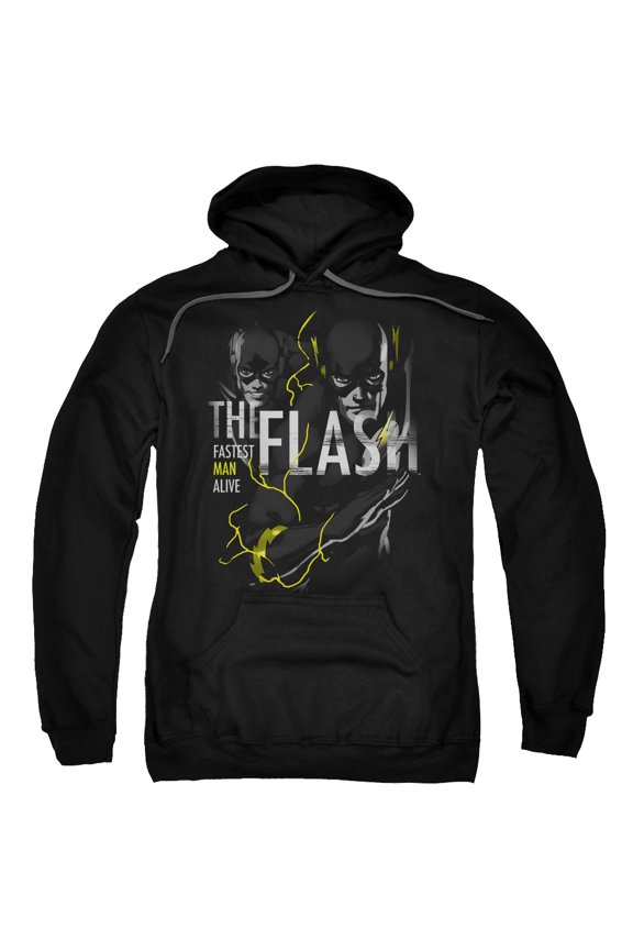 Dc Flash - Bold Flash - Pull-Over Hoodie - Large