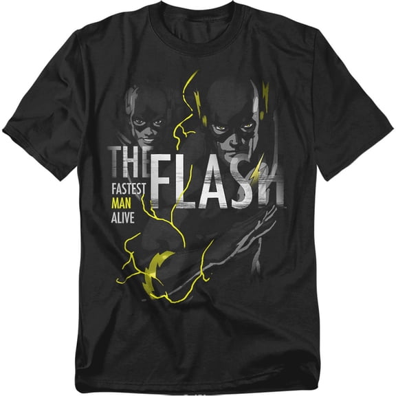 DC Comics Flash T-Shirt Bold Flash Unisex Graphic Tee For Men & Women